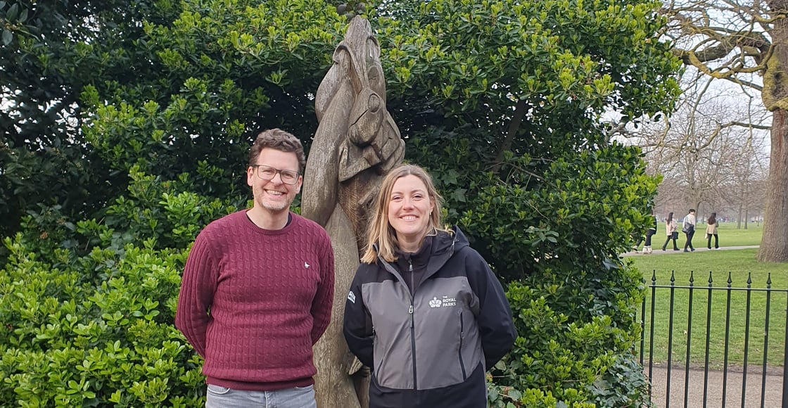 Nick Goldup and May Webber